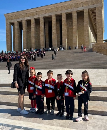 Anaokulu 6 yaş D sınıfı öğrencilerimiz ile Anıtkabir’i ziyaret ettik.