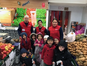 Anaokulu / Market Alışverişi