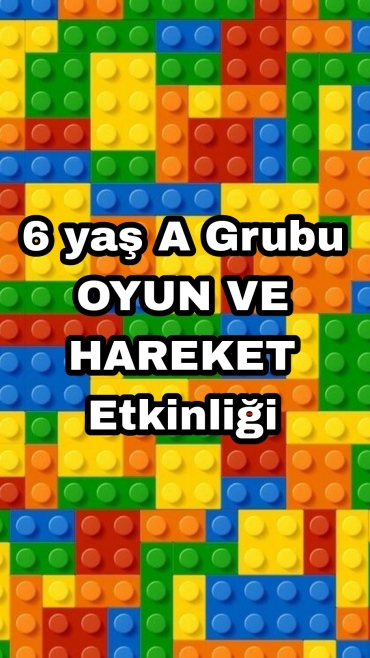 6 yaş A grubu oyun ve hareket dersinde hız, dikkat ve koordinasyon gerektiren "Eller Tuğlada" oyunu oynadı. Yönergeyi dikkatle takip eden öğrencilerimiz en hızlı şekilde tuğlayı almaya çalışırken çok eğlendiler.