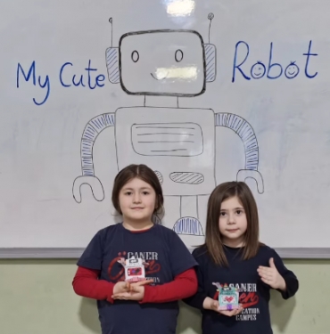 Our 1st Grade pupils made their Toy Robot by donig Arts and Carfts activity and learned new words and used their imagination.