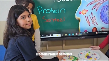 Organelleri ezberlemek mi? Hayır. Organelleri yaşamak mı? Kesinlikle evet! ? 5.Sınıf öğrencilerimizle Fen Bilimleri dersi kapsamında yapay zeka ile kendi Organeller şarkımızı oluşturduk ve sonra bunu videoya dönüştürdük. Öğrendiğimiz yabancı dilleri