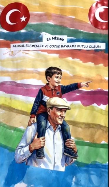 5 yaş A sınıfı, 23 Nisan Ulusal Egemenlik ve Çocuk Bayramı’nı büyük bir coşku, neşe ve gururla kutlayarak etkinliğini başarıyla tamamladı.