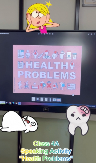 My students and I were talking about health problems. They were offering me how "I must do " or "I mustn't do " to overcome my health problems.