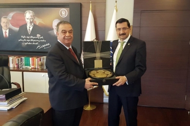 Keçiören Belediye Başkanı Sn. Mustafa Ak'ı Ziyaret Ettik