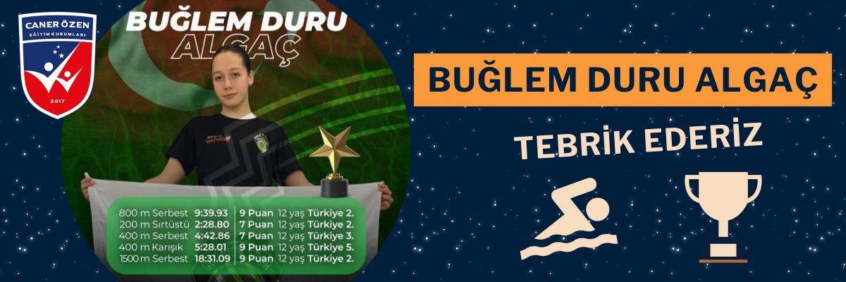 Öğrencimizi tebrik ediyor,başarılarının devamını diliyoruz.